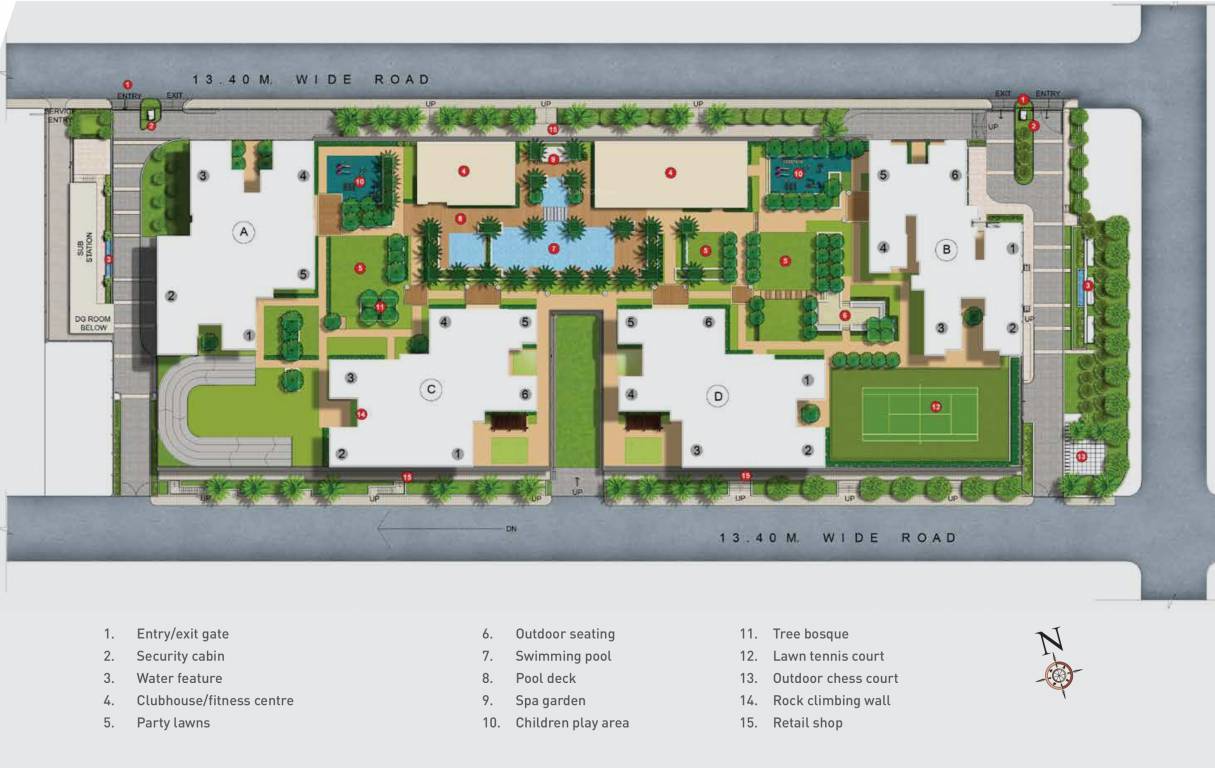Images for Layout Plan of Kalpataru Radiance C