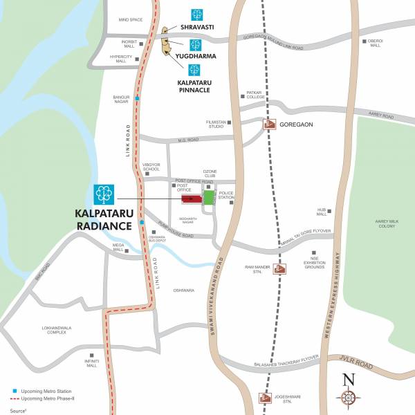 Images for Location Plan of Kalpataru Radiance C