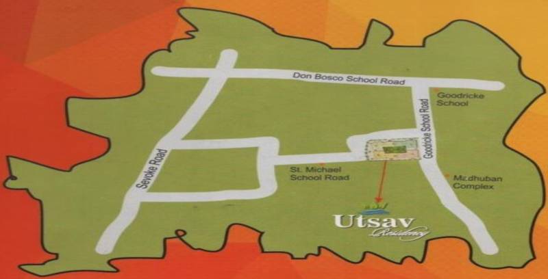 Images for Location Plan of Amritlaxmi Business Utsav Residency