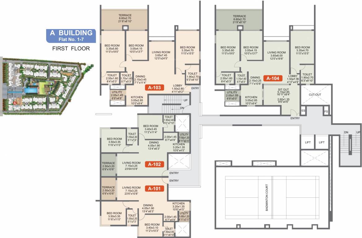 Images for Cluster Plan of Rohan Kritika Wings A C