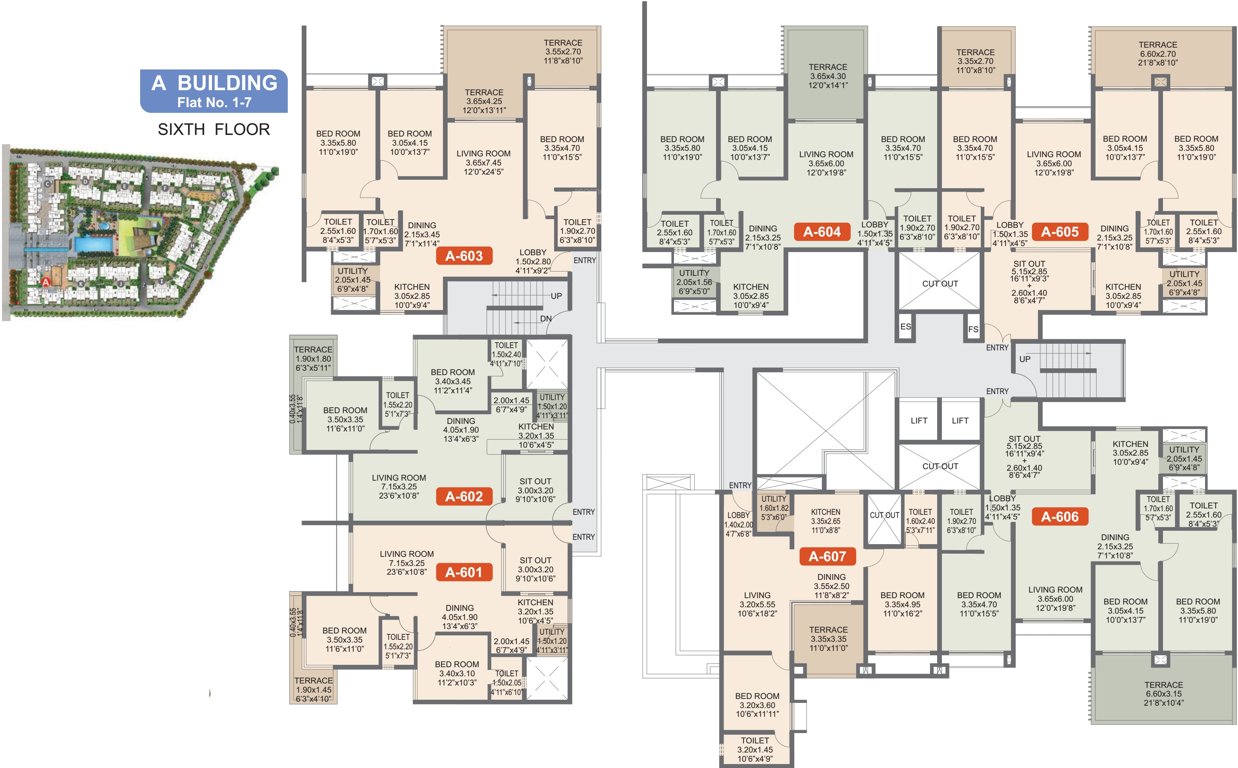 Images for Cluster Plan of Rohan Kritika Wings A C