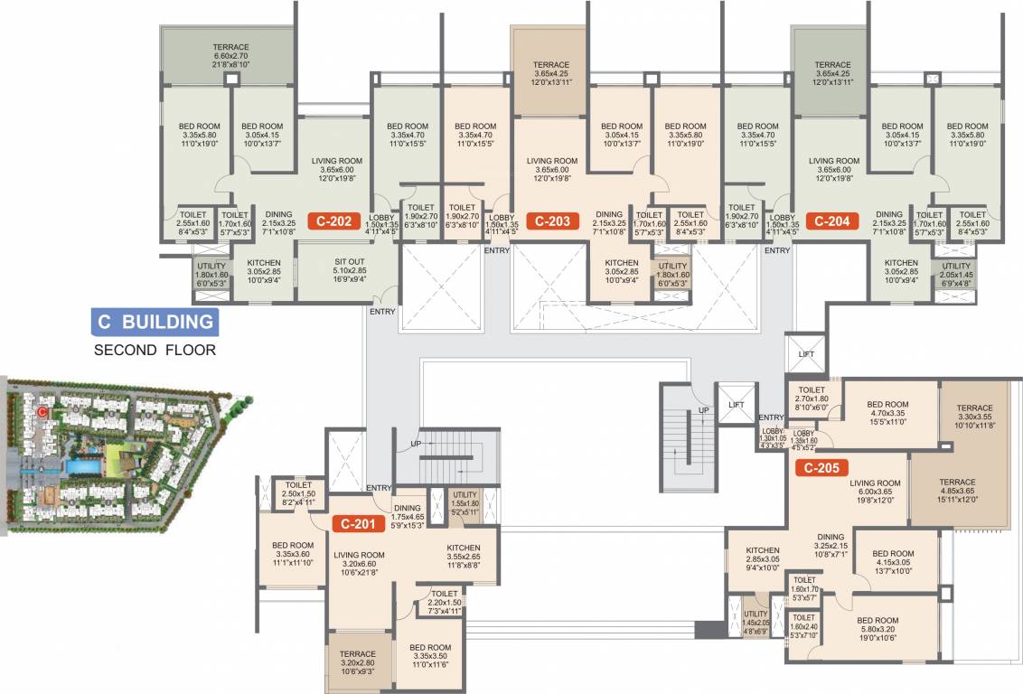 Images for Cluster Plan of Rohan Kritika Wings A C