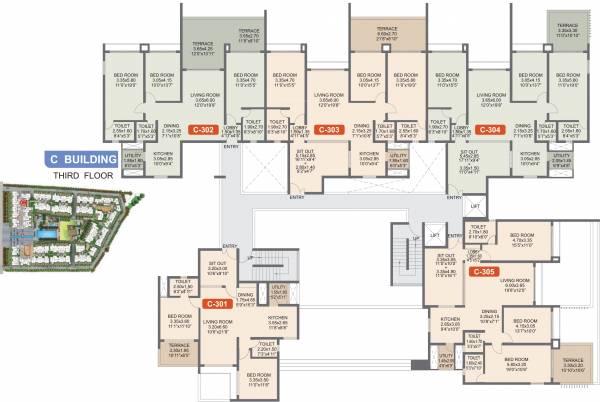 Images for Cluster Plan of Rohan Kritika Wings A C