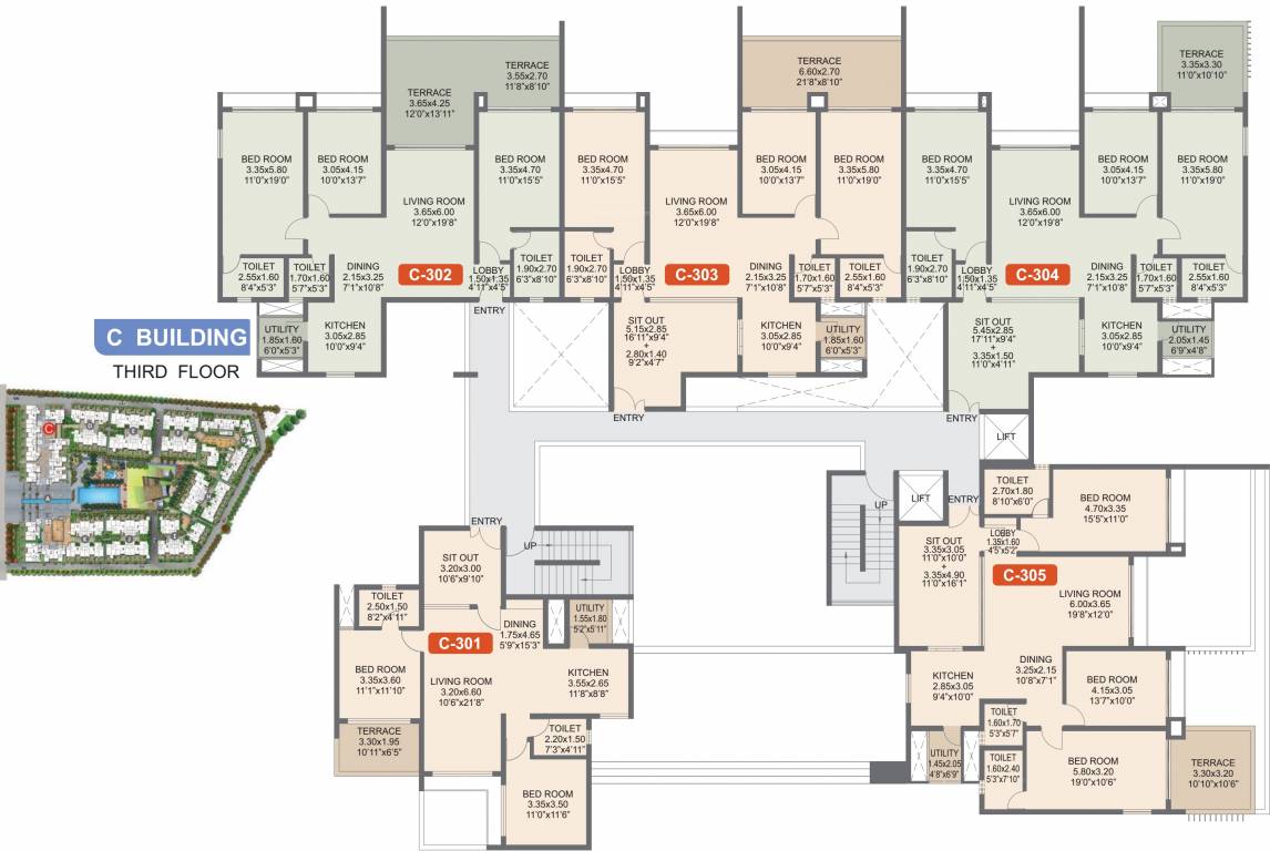 Images for Cluster Plan of Rohan Kritika Wings A C