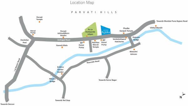 Images for Location Plan of Rohan Kritika Wings A C