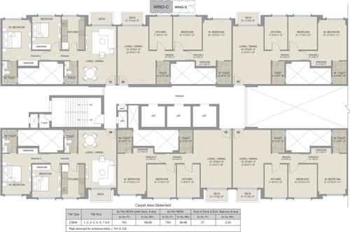 Images for Cluster Plan of Hiranandani Castle Rock C And D Wing