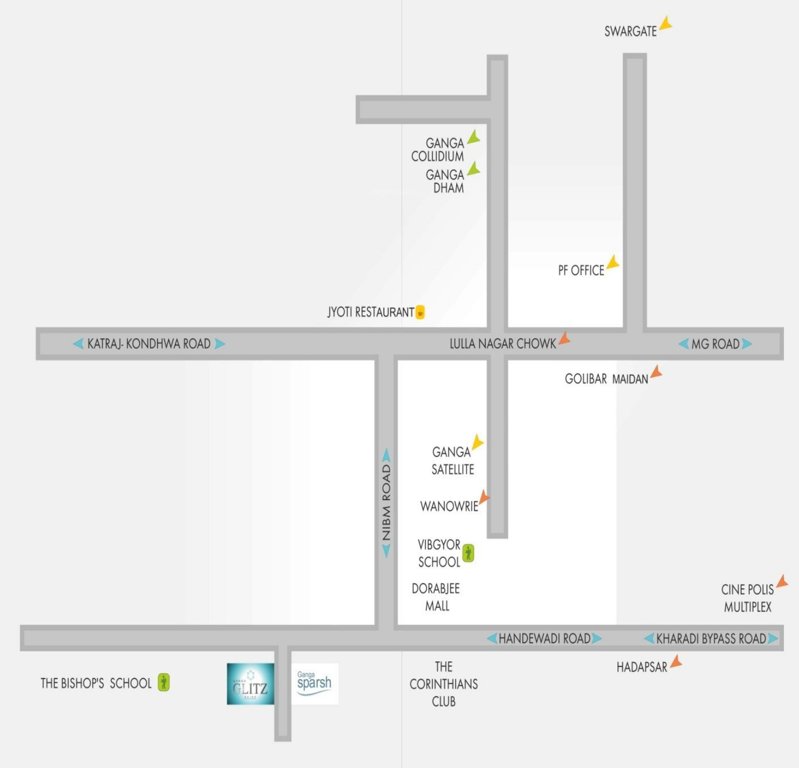  ganga glitz f bldg Location Plan