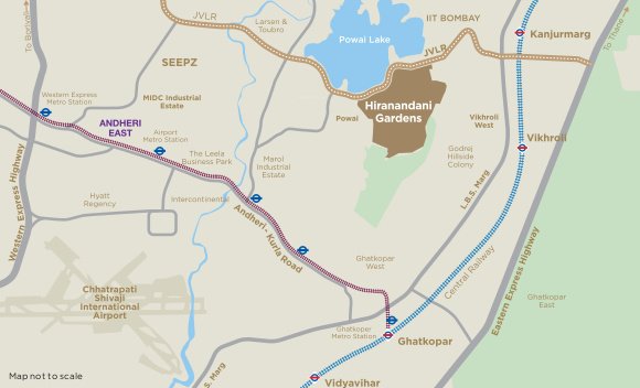  castle rock a and b wing Location Plan