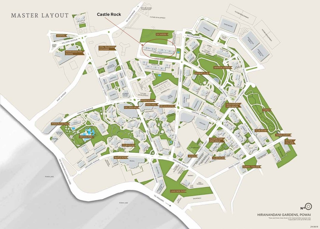  castle rock a and b wing Master Plan