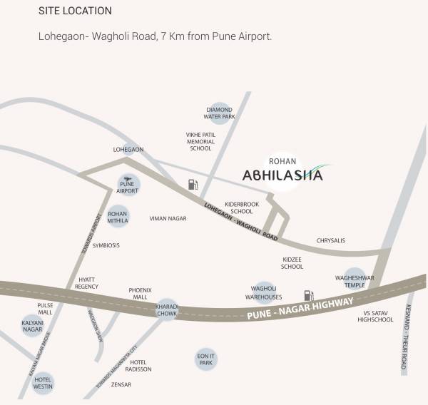 Images for Location Plan of Rohan Abhilasha Building B Images for Location Plan of Rohan Abhilasha Building B