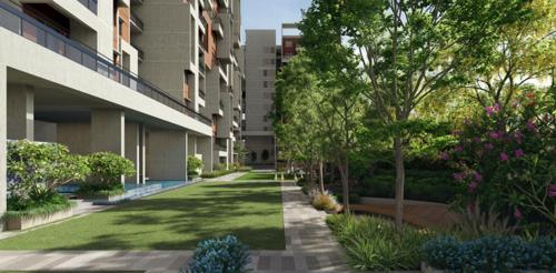 Landscape Garden and Tree Planting rohan-abhilasha-building-b Landscape Garden and Tree Planting