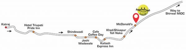 Images for Location Plan of Paranjape Happiness Hub Varve