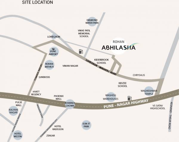Images for Location Plan of Rohan Abhilasha Building G Images for Location Plan of Rohan Abhilasha Building G