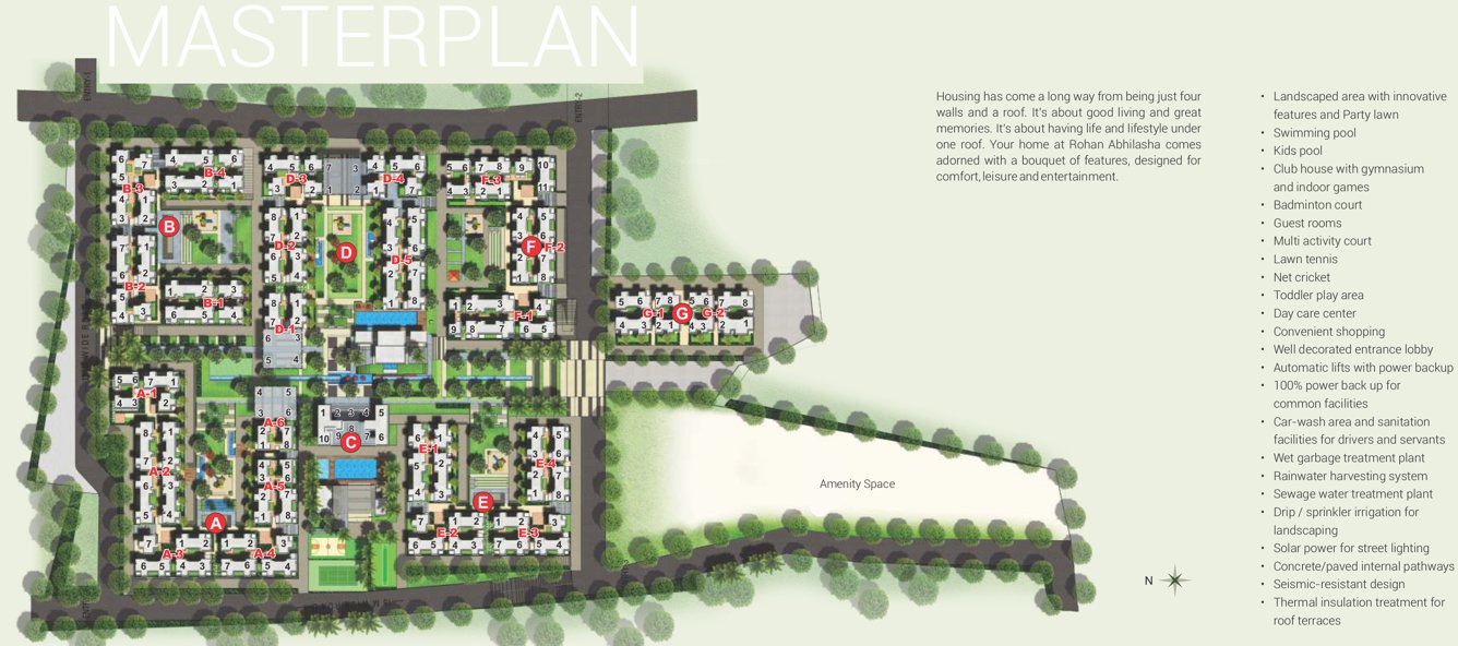 Images for Master Plan of Rohan Abhilasha Building G