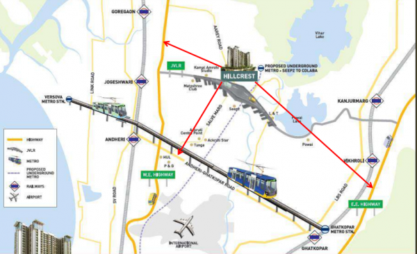 hillcrest-b-wing Location Plan