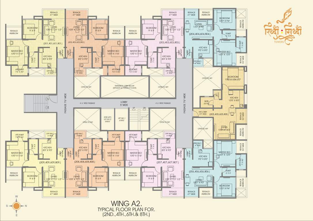  riddhi siddhi towers A1 Cluster Plan