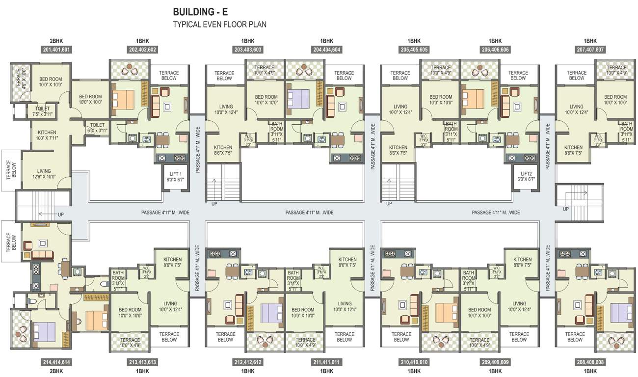 Images for Cluster Plan of Anshul Aaron E Building