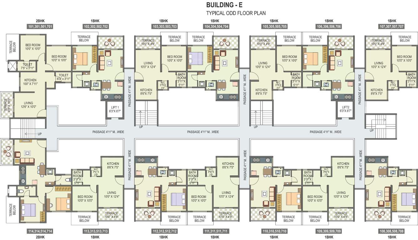 Images for Cluster Plan of Anshul Aaron E Building