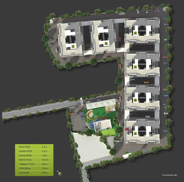 Images for Layout Plan of Anshul Aaron E Building