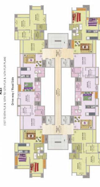  aarambh-c Wing C1 Cluster Plan