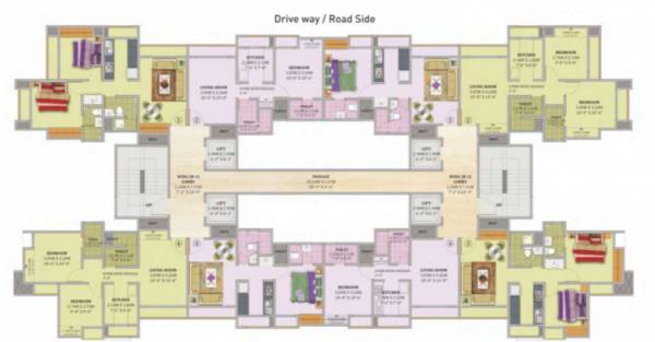  aarambh-c Wing C1 Cluster Plan