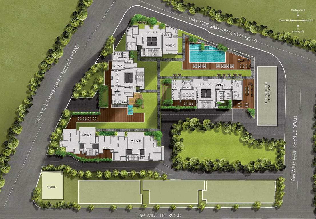 Images for Layout Plan of Rustomjee Paramount Wing E