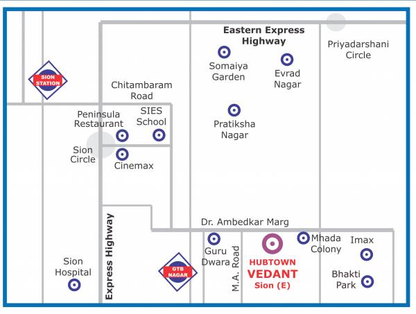  vedant-14th-to-18th-floor Location Plan