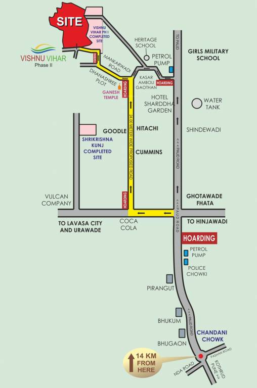 Images for Location Plan of SV Joshi Vishnu Vihar Phase 2
