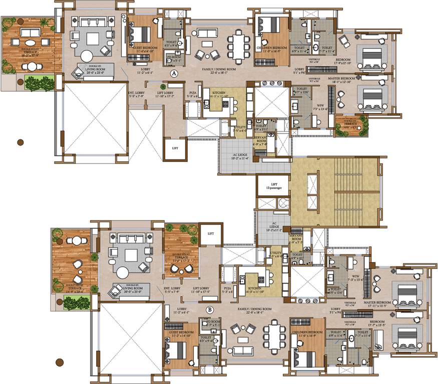  solitaire a wing Images for Cluster Plan of Sangam Solitaire A Wing