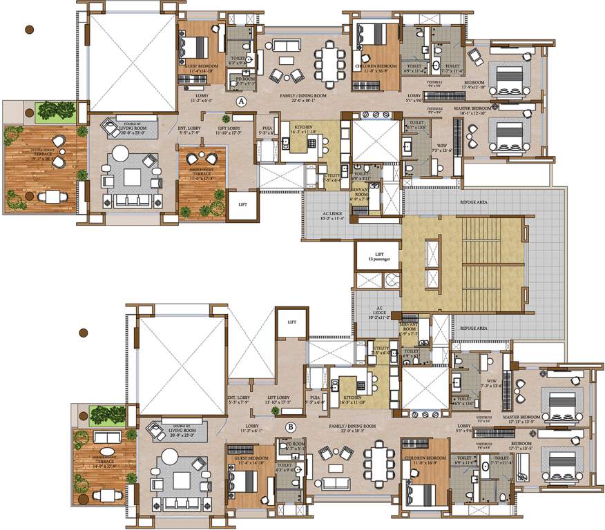  solitaire a wing Images for Cluster Plan of Sangam Solitaire A Wing