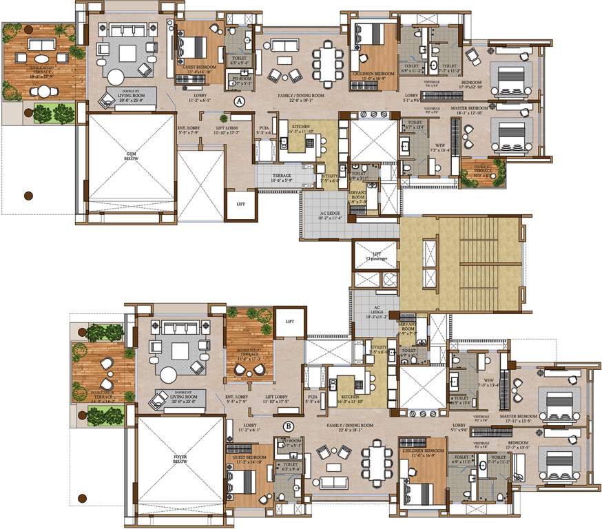  solitaire a wing Images for Cluster Plan of Sangam Solitaire A Wing