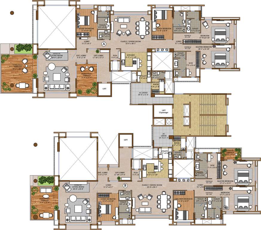  solitaire a wing Images for Cluster Plan of Sangam Solitaire A Wing