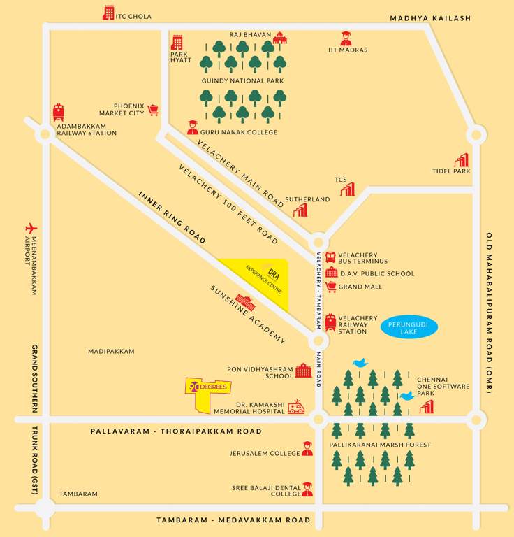 90 degrees Images for Location Plan of DRA 90 Degrees