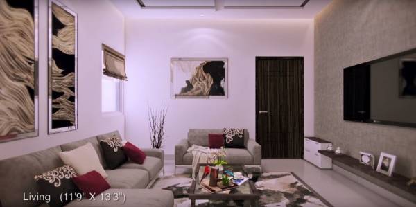  90-degrees Living Area