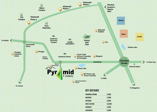 Images for Location Plan of Prasad Pyramid County Bhukum