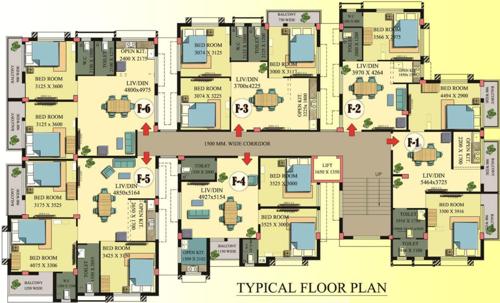 Images for Cluster Plan of Debnath Shibalaya Apartment