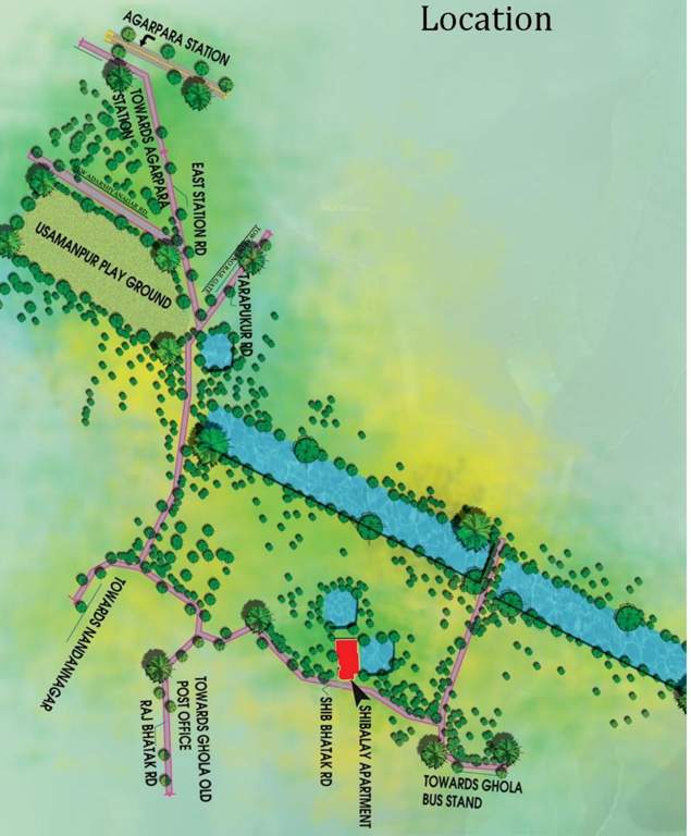 Images for Location Plan of Debnath Shibalaya Apartment