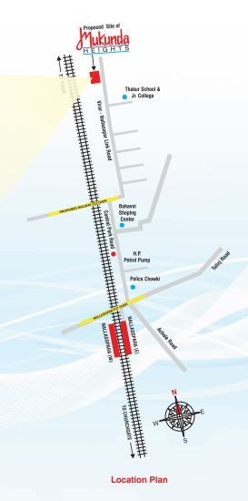  heights Location Plan
