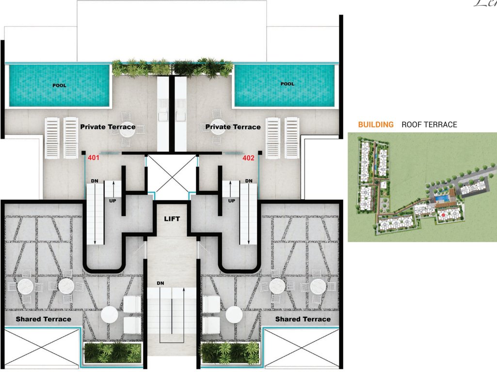 Images for Cluster Plan of Rohan Leher 2 Wing B C DE