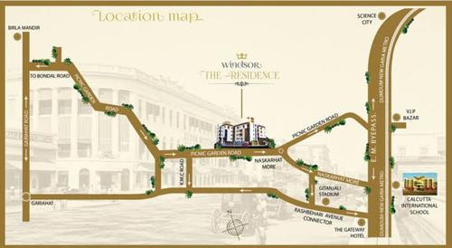 Images for Location Plan of Meharia Windsor The Residence