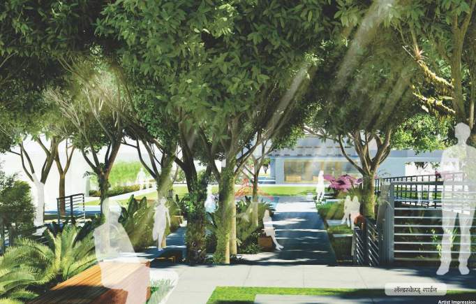  abhiruchi parisar t1 t2 t3 m1a m1b and m2 Landscape Garden and Tree Planting