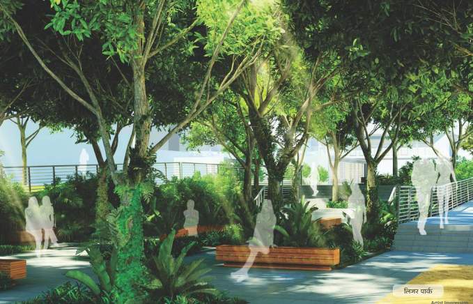  abhiruchi parisar t1 t2 t3 m1a m1b and m2 Senior Citizen Sitout