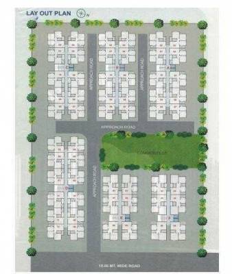  vraj-galaxy Layout Plan