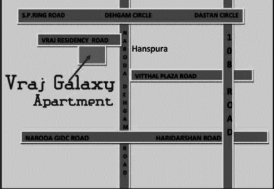  vraj-galaxy Location Plan