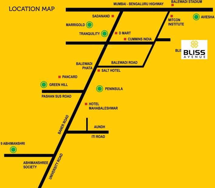 Images for Location Plan of Lunawat Bliss Avenue Building B