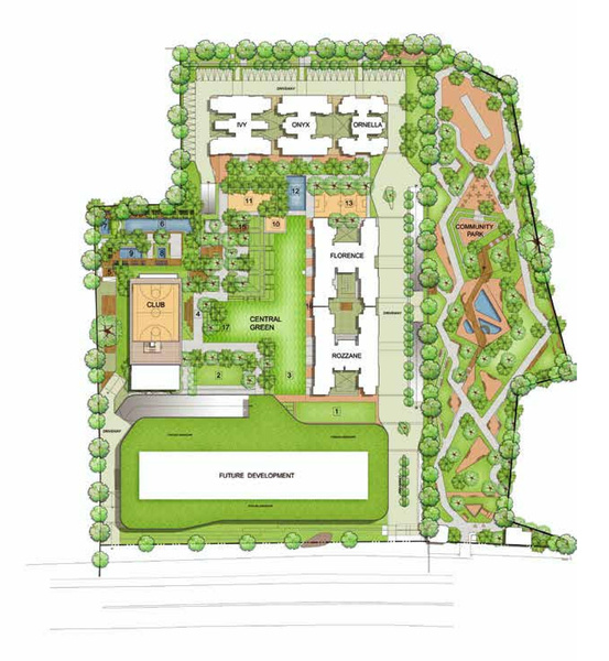  courtyard-florence Master Plan