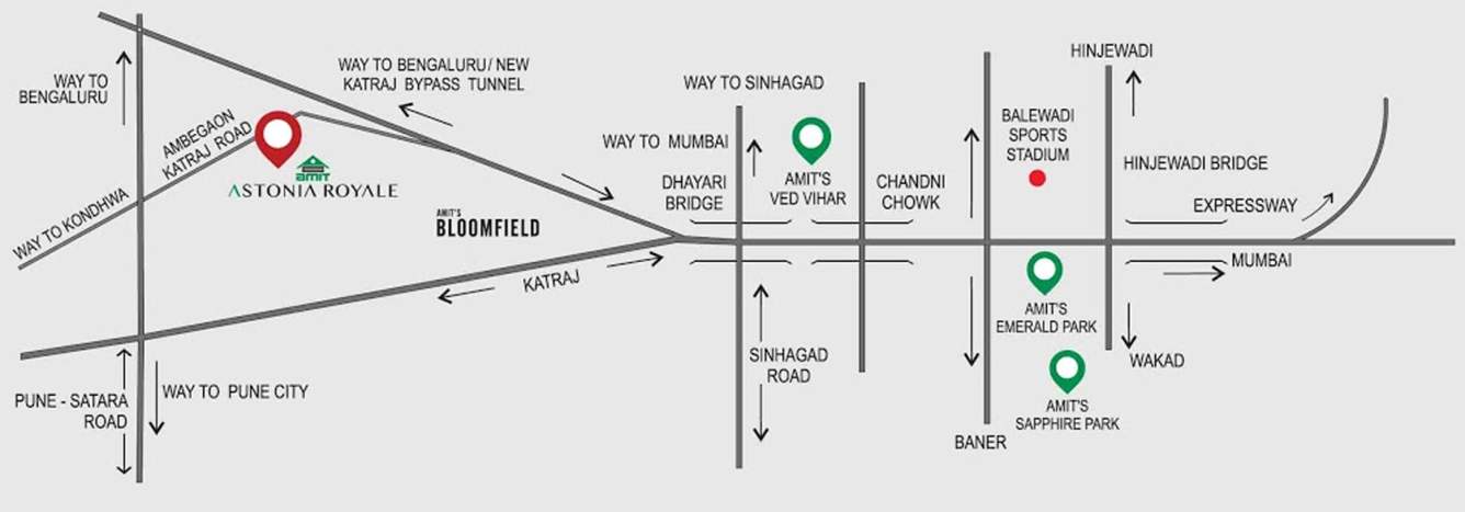 Images for Location Plan of Amit Astonia Royale Phase II K And L Building