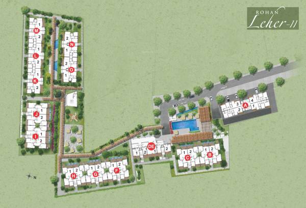 Images for Layout Plan of Rohan Leher 2 Wing A