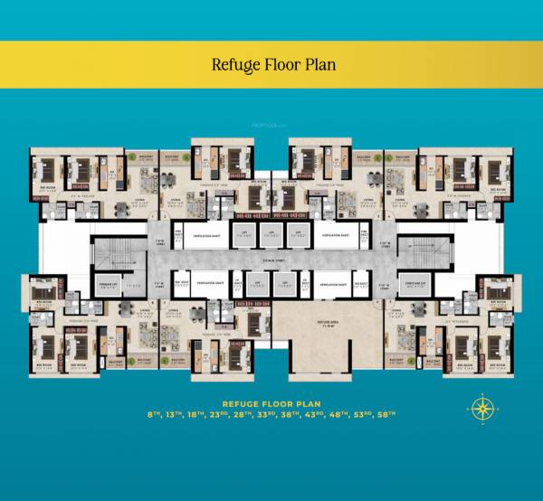  shivsai-paradise Arsenal Cluster Plan