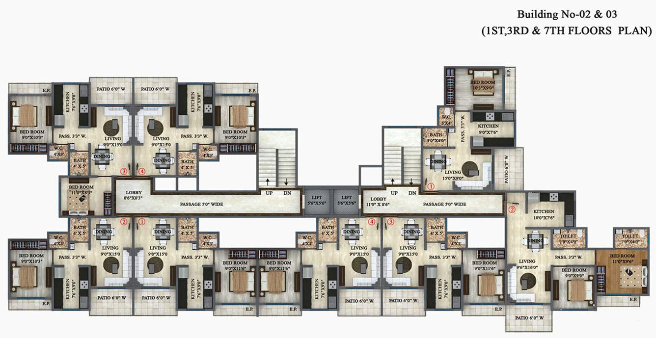 Images for Cluster Plan of Shankheshwar Platinum Phase 1